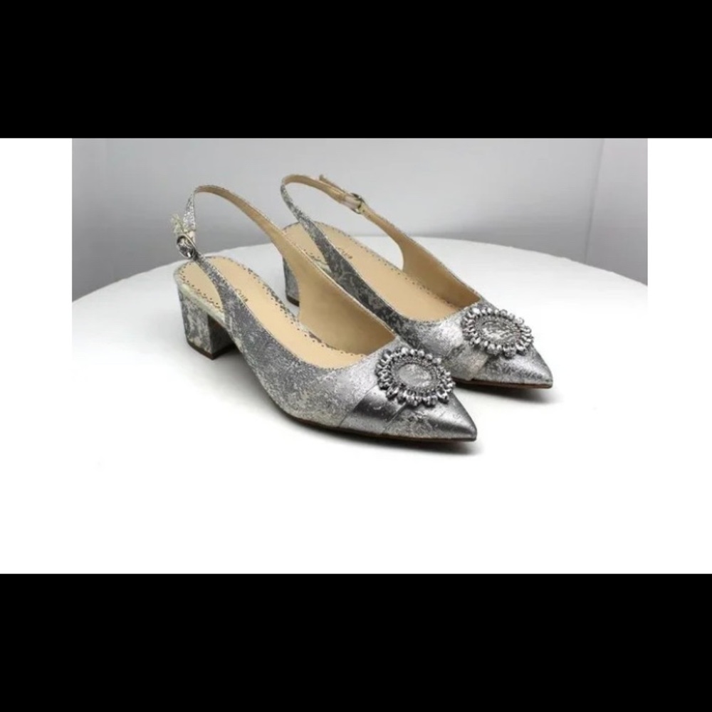 Charter Club Bryanna pointed toe sling back pumps